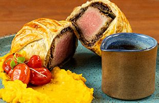 Bruschettas, salada, cheesecake por Welcome Chef